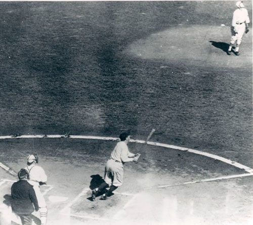 Ruth homers in Game 4 in St. Louis.